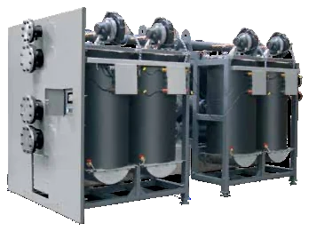 Cascade de chaudières acier inox UNICAL MULTIINOX